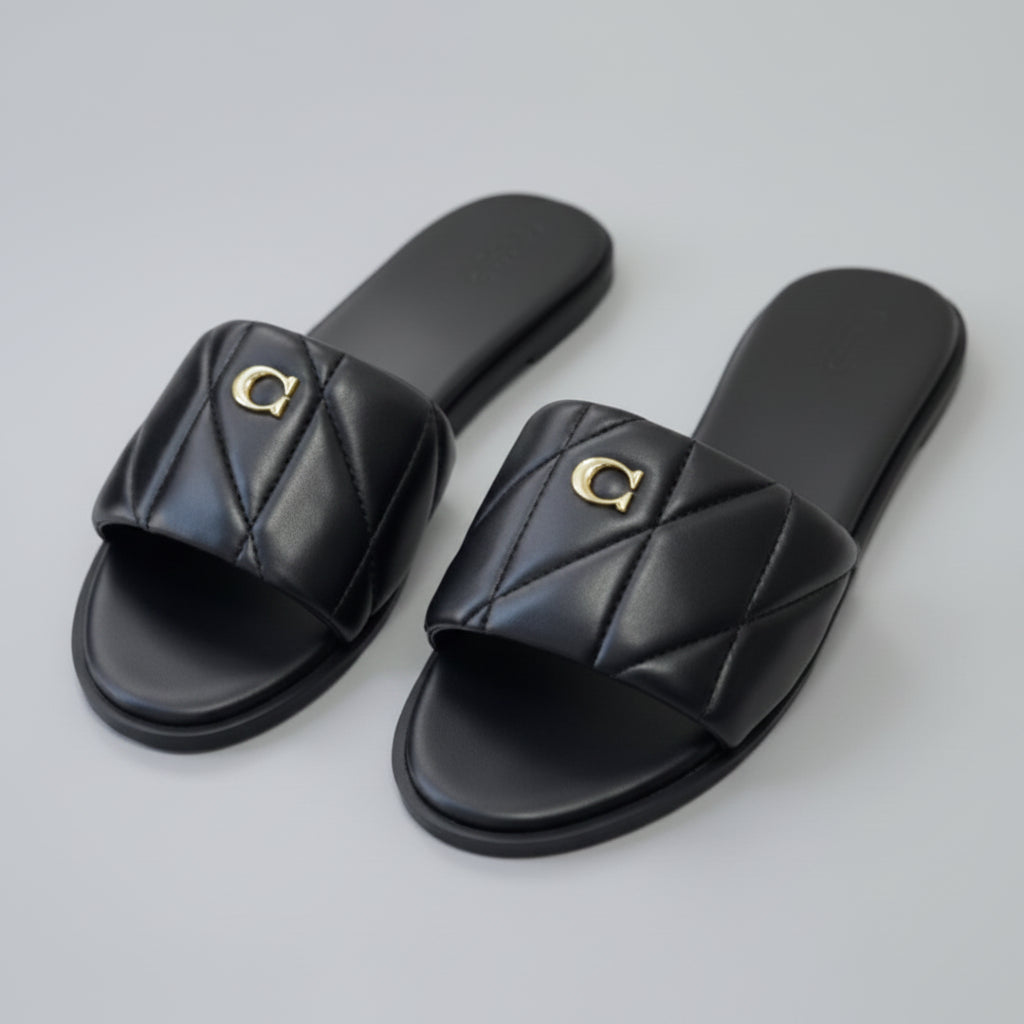 Coach Leather Sandals