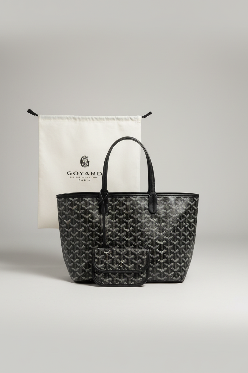 Goyard Tote Bag Set with Pouch