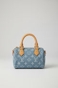 LV Denim Mini Speedy Bag