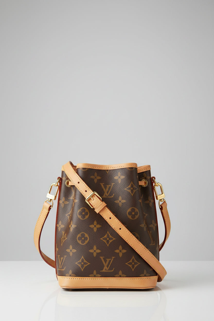 LV Monogram Nano Noé Bucket Bag