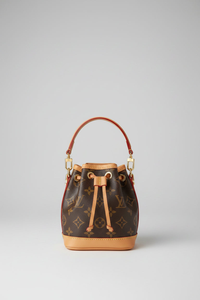 LV Monogram Nano Noé Bucket Bag