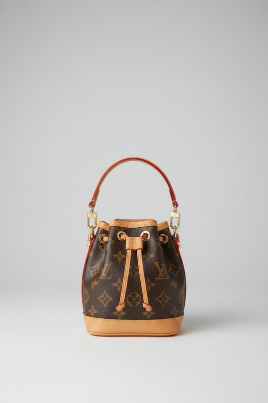 LV Monogram Nano Noé Bucket Bag