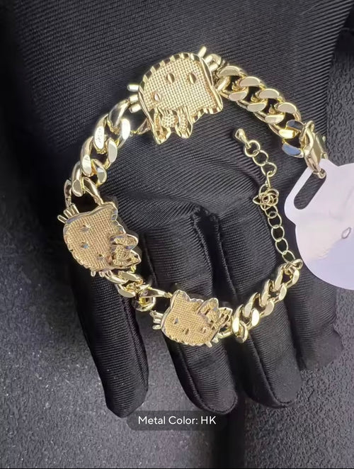 3 Head Cuban Bracelet