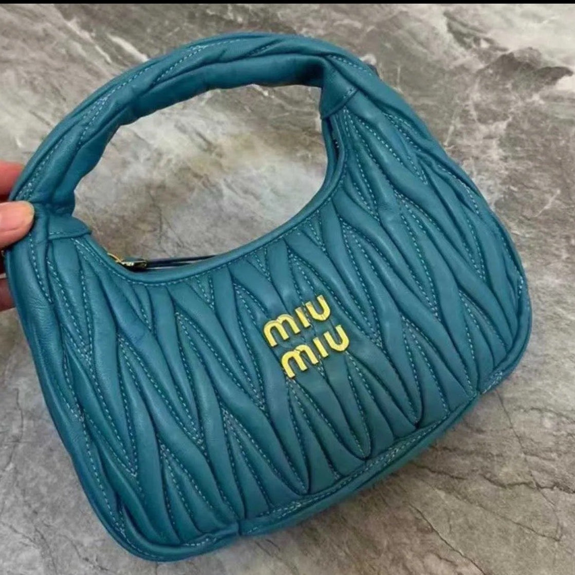Miu Miu Matelassé Mini Hobo Bag