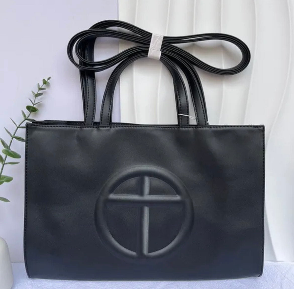 Telfar Shopping Bag in blue
