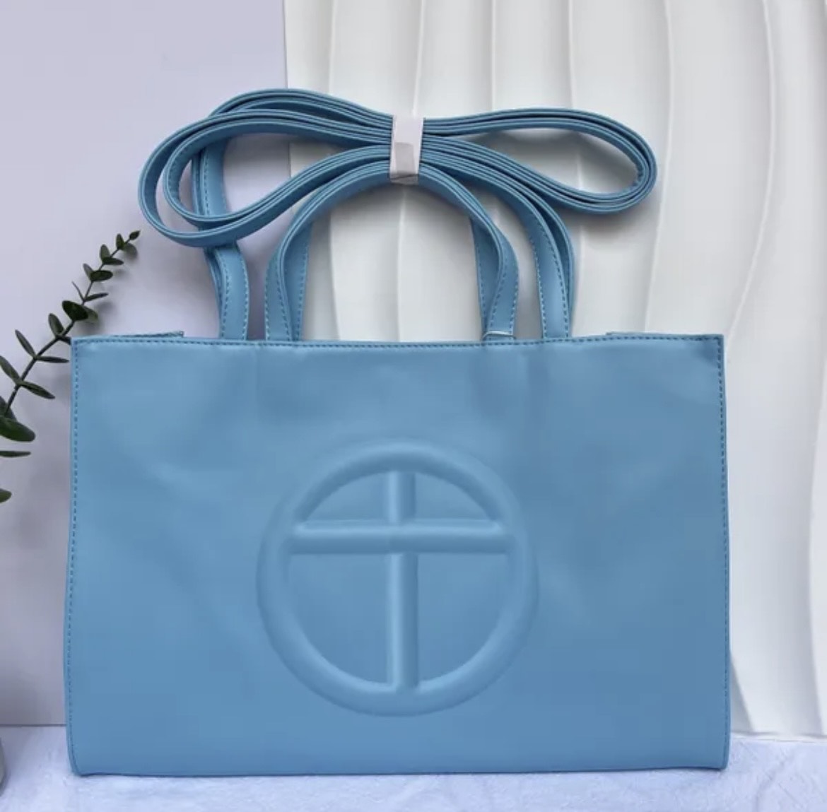 Telfar Shopping Bag in red