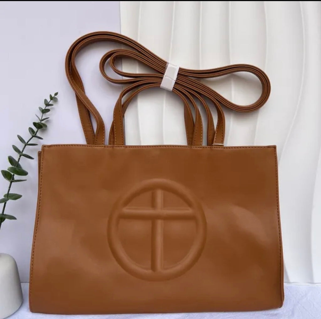 Telfar Shopping Bag back view