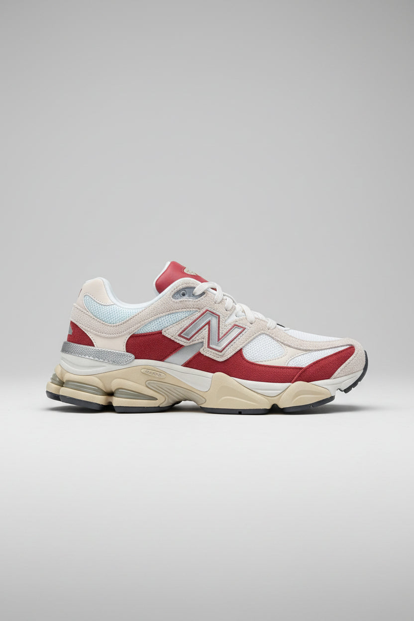 New Balance 9060 - Pink/Burgundy colorway