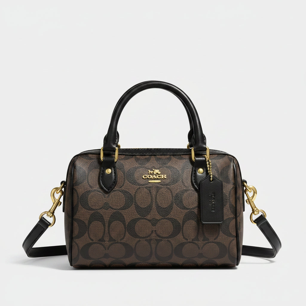 Coach Mini Rowan Bag - hand held view
