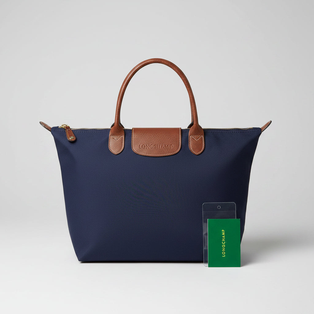 Longchamp Le Pliage tote bag in beige
