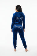 Juicy Couture hot pink velour tracksuit