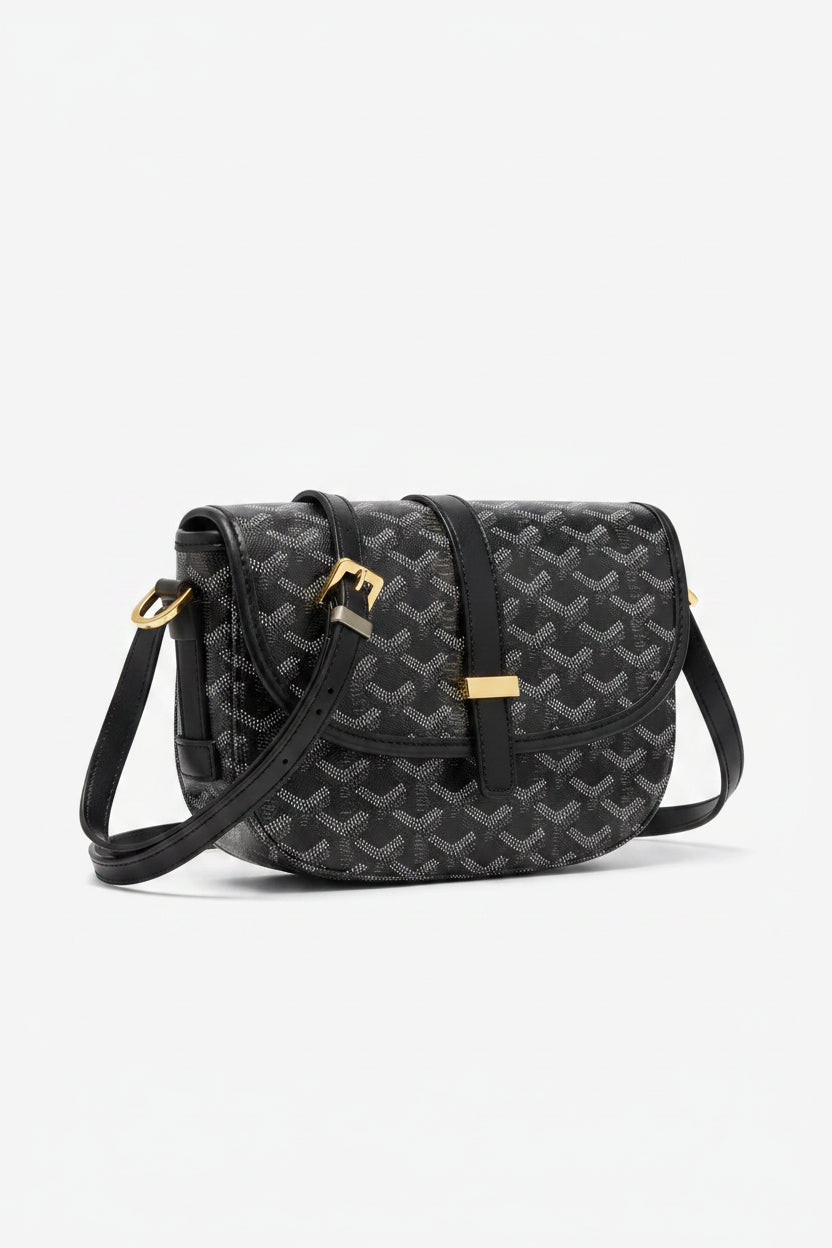 Goyard Belchamp Saddle Bag - Grey