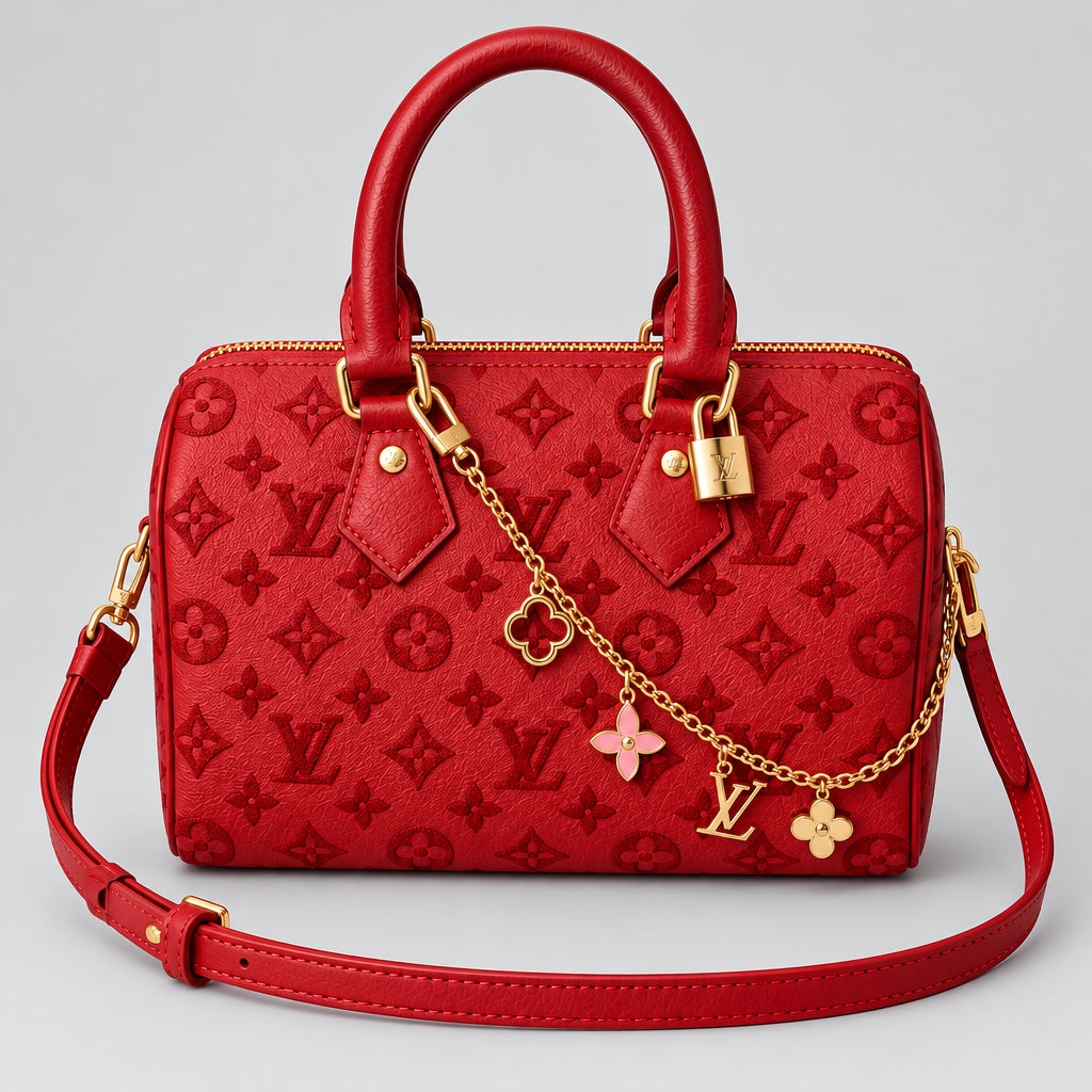 Monogram Top-Handle Satchel
