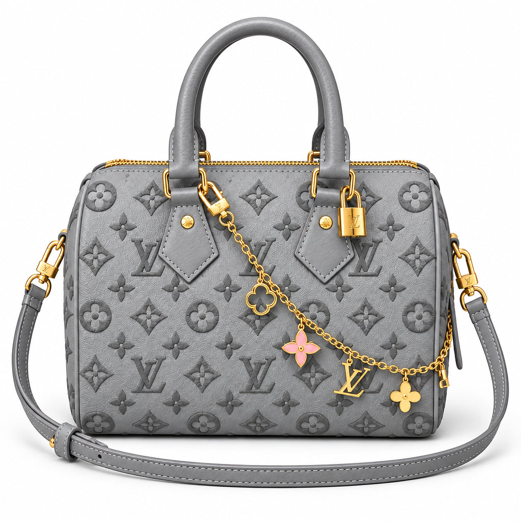 Monogram Top-Handle Satchel