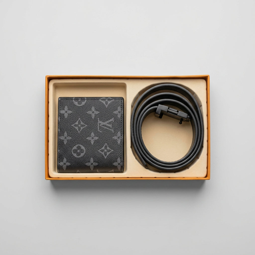 Louis Vuitton Belt & Wallet Set