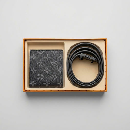 Louis Vuitton Belt & Wallet Set