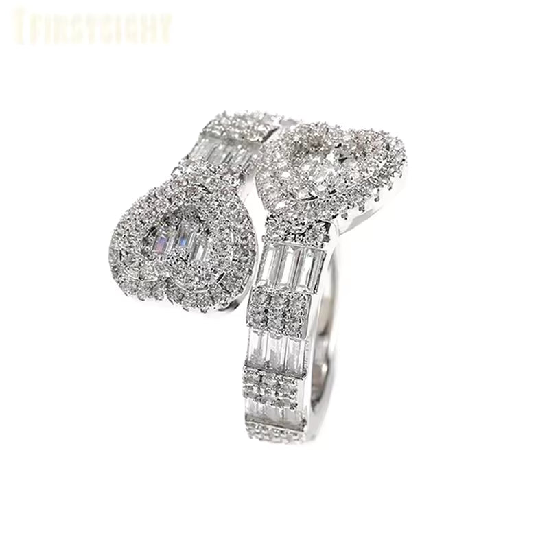 Luxury Crystal Baguette Ring