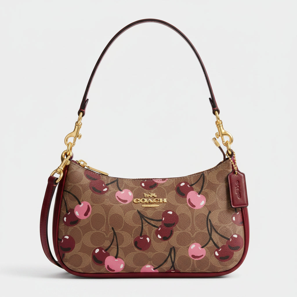 Coach Teri Shoulder Bag – Cherry Print